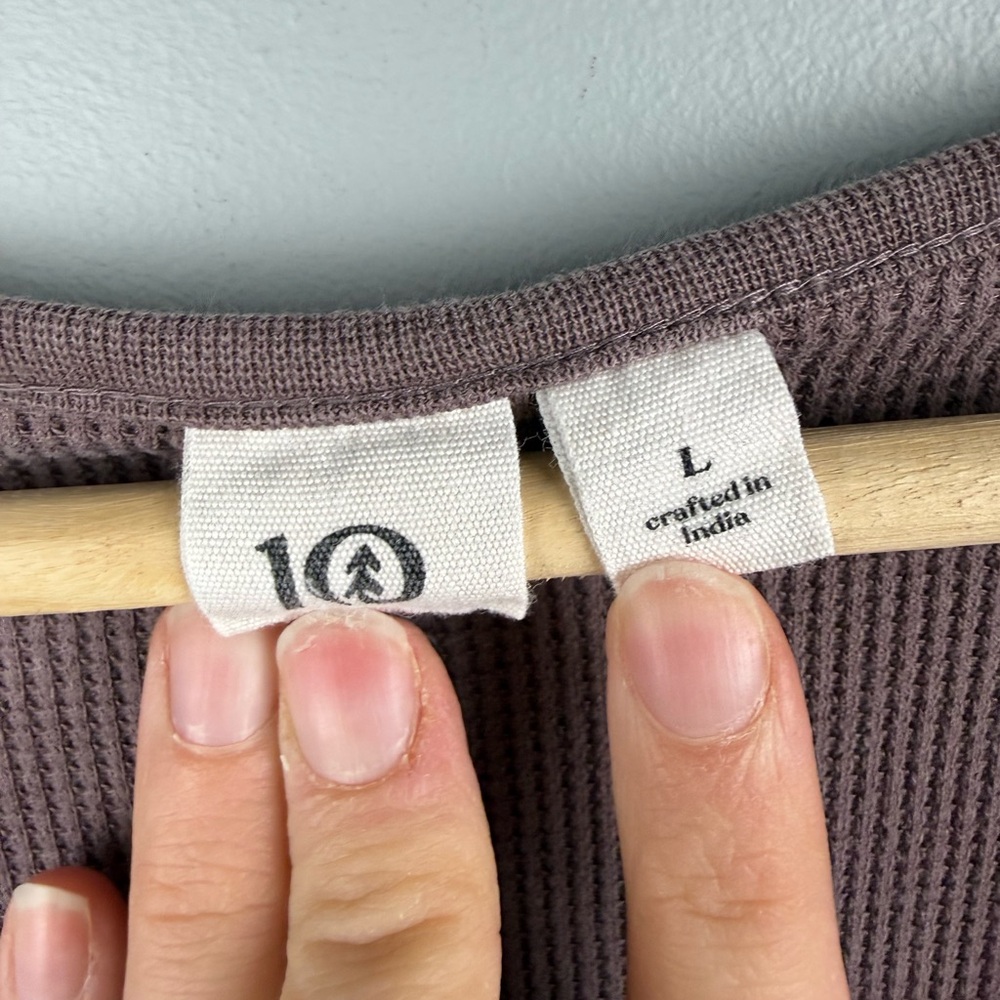 TenTree Large Waffle Knit Shirt - Picture 5 of 6